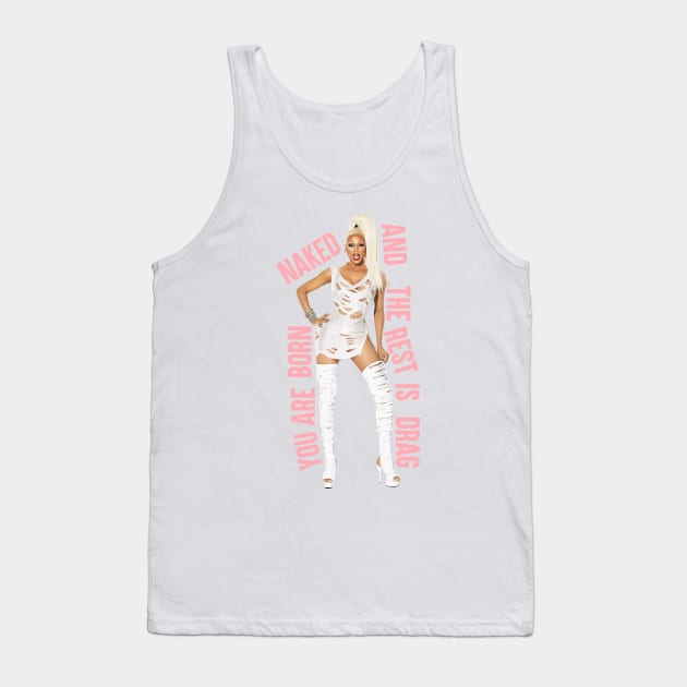 BORN NAKED Tank Top by shantaysashay